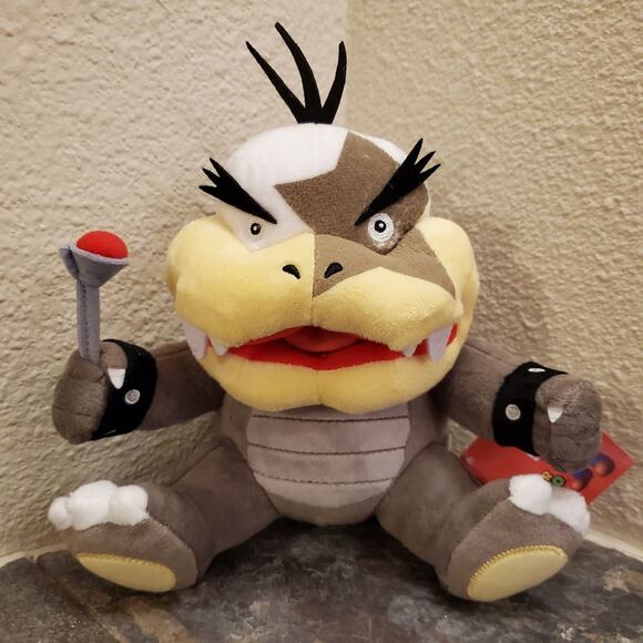 Plush - Morton Koopa 9 Inch (NEW) - Super Mario - Nintendo - Picture 1 of 10
